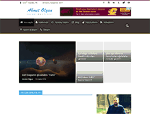 Tablet Screenshot of ahmetolgun.net